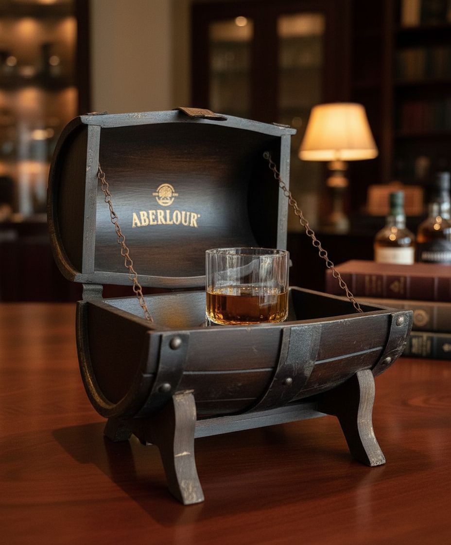 Fıçı Tasarımlı Sunum Kutusu