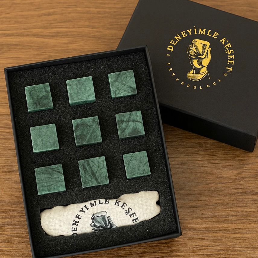 Viski/Buz Taşı Seti